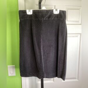 SALE - Gap Black Corduroy Skirt, size 6